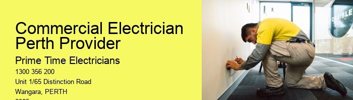 Commercial Electrician Perth Provider
