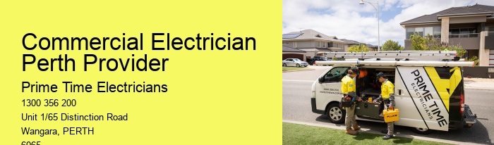Reputable Commercial Electrician Perth Contractors